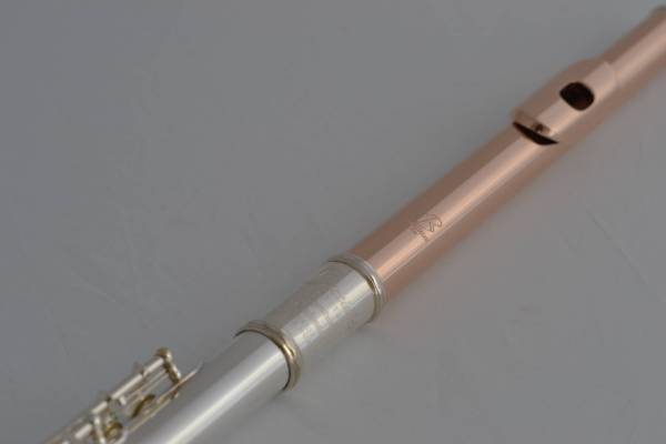 Testata per flauto traverso in oro 9kt