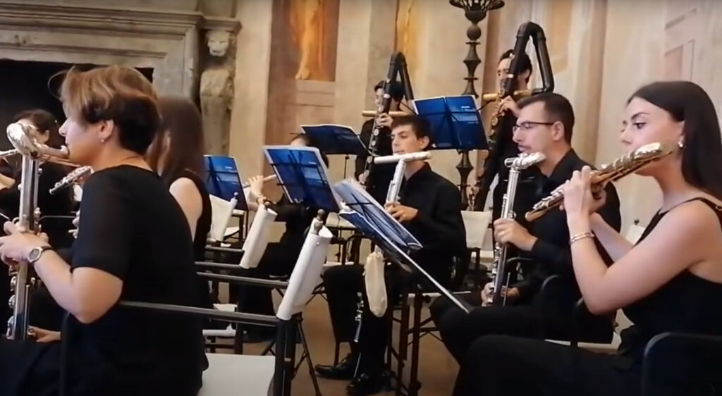 Orchesta flauti - sezione bassi
